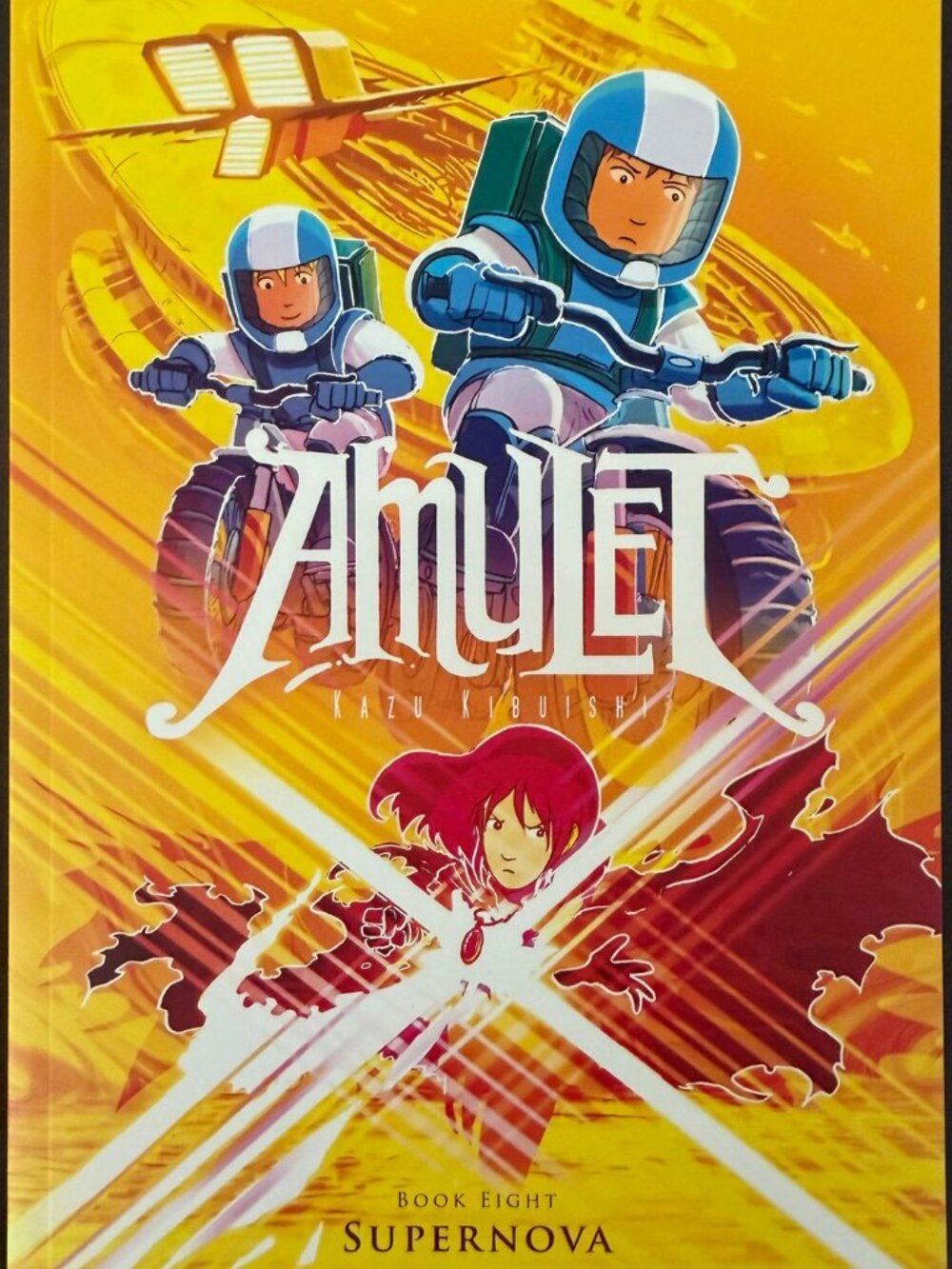 Amulet Book 8: Supernova by Kazu Kibuishi – Brand New Paperback